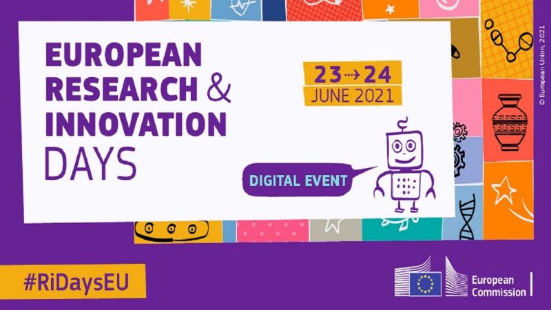 European Research and Innovation Days, 23.-24. Juni 2021, #RiDaysEU